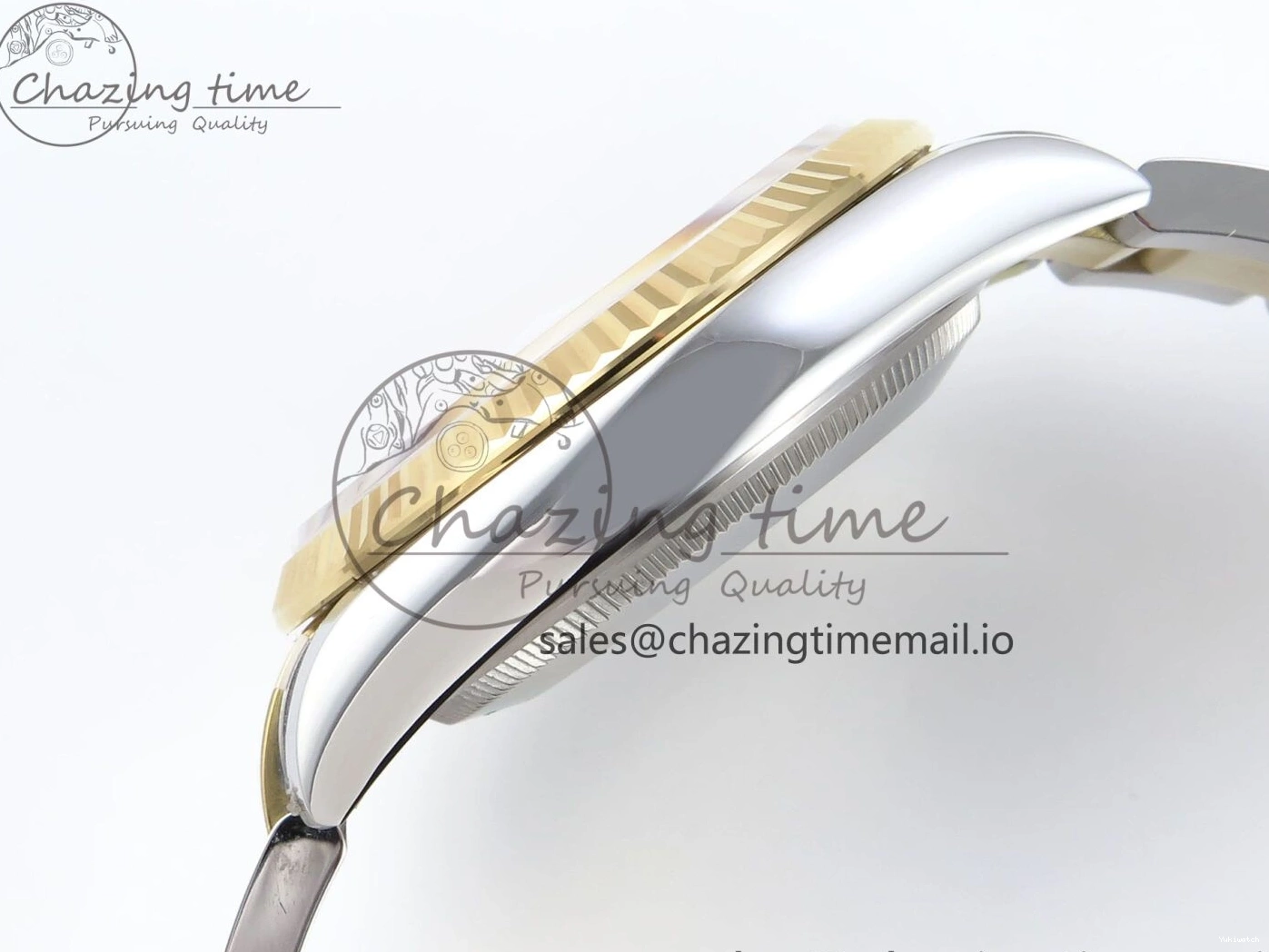 126233 Edition YG Dial 36 A3235 Bracelet on YG Best Leaf SS Stick Oyster DateJust EWEF 0505